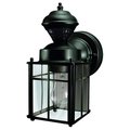 Heathco Heathco HZ-4132-BK Black Motion Detection Outdoor Light Fixture HZ-4132-BK